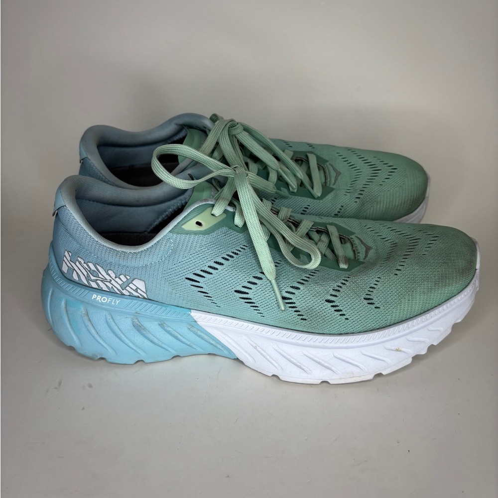 Hoka One One Mach 2 Shoes 1099722 ALCH Blue Profly Sneakers Women's Size 10